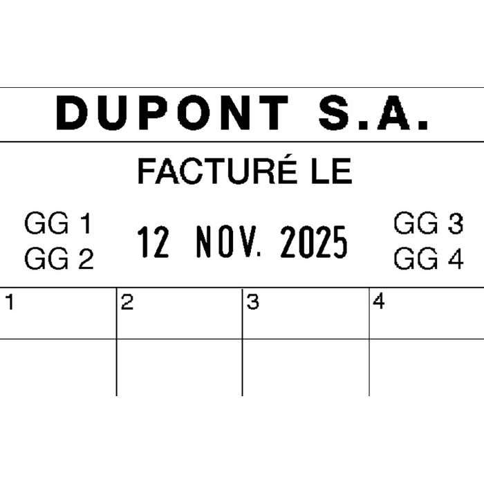 0000002096605-Colop S 660 Office Line - Tampon dateur personnalisable - 7 lignes - format rectangulaire--1