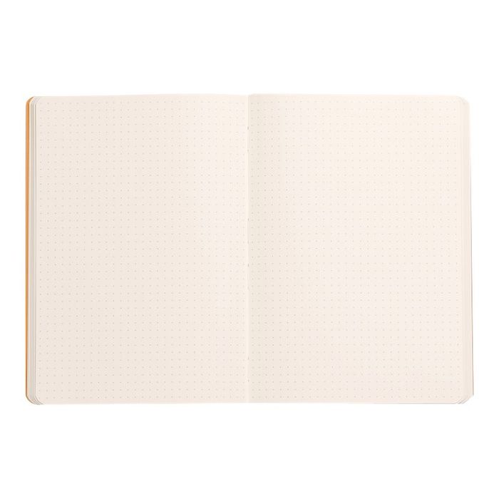 3037921174425-RHODIA Rhodiarama - Carnet souple A5 - 160 pages - pointillés - paon-Avant-1