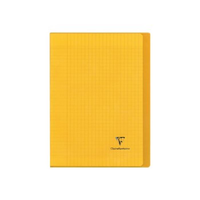 3037929714012-Clairefontaine Koverbook - Cahier polypro A4 (21x29,7 cm) - 96 pages - grands carreaux (Seyes) - disponible dans-Avant-1