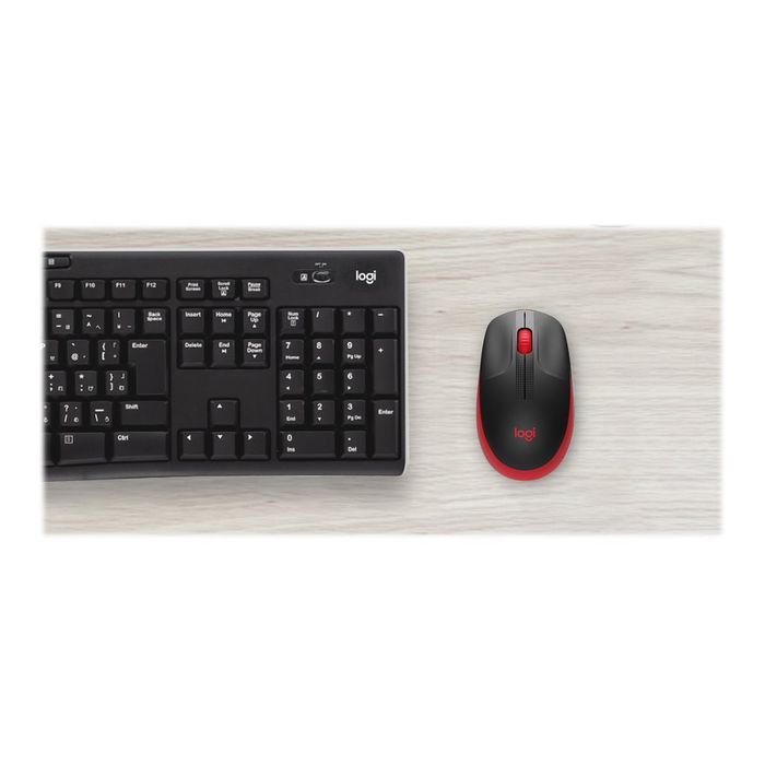 5099206091856-Logitech M190 - souris sans fil - rouge-Avant-6