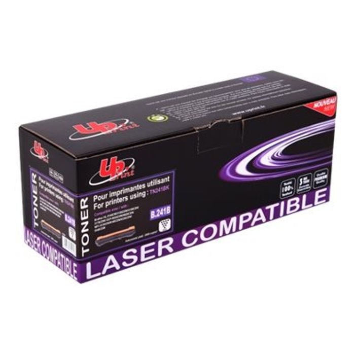 3584770712716-Cartouche laser compatible Brother TN241 - noir - Uprint-Angle gauche-0