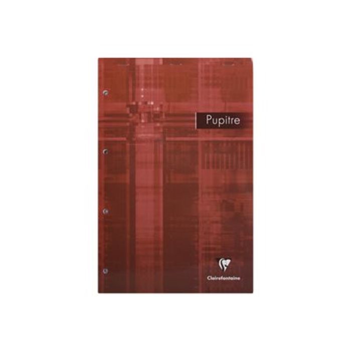 3329680613100-Rhodia - Bloc notes Pupitre - A4 + - 160 pages - grands carreaux - perforé-Avant-2