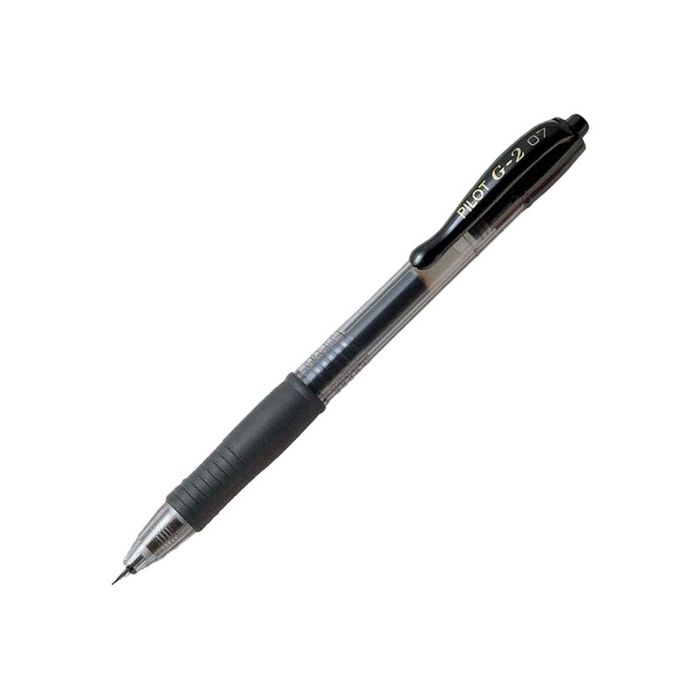 4902505163166-Pilot G-2 - Roller encre gel rétractable - 0,7 mm - noir-Angle gauche-0