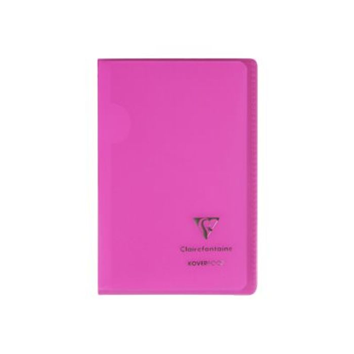 3037929416015-Clairefontaine Koverbook - Carnet polypro 11 x 17 cm - 96 pages - petits carreaux (5x5 mm) - disponible dans-Avant-3