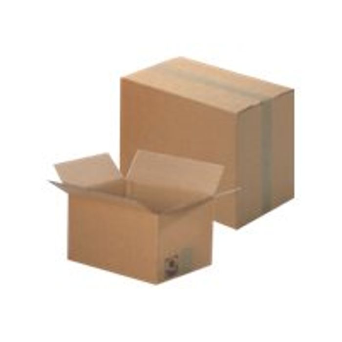 3664233000328-Carton caisse américaine - 31 cm x 22 cm x 25 cm - Double cannelure - Logistipack-Angle gauche-0