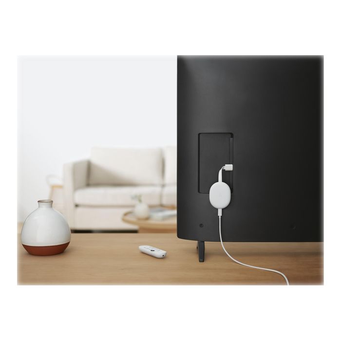 0193575007373-Google Chromecast with Google TV - lecteur AV - blanc-Avant-5