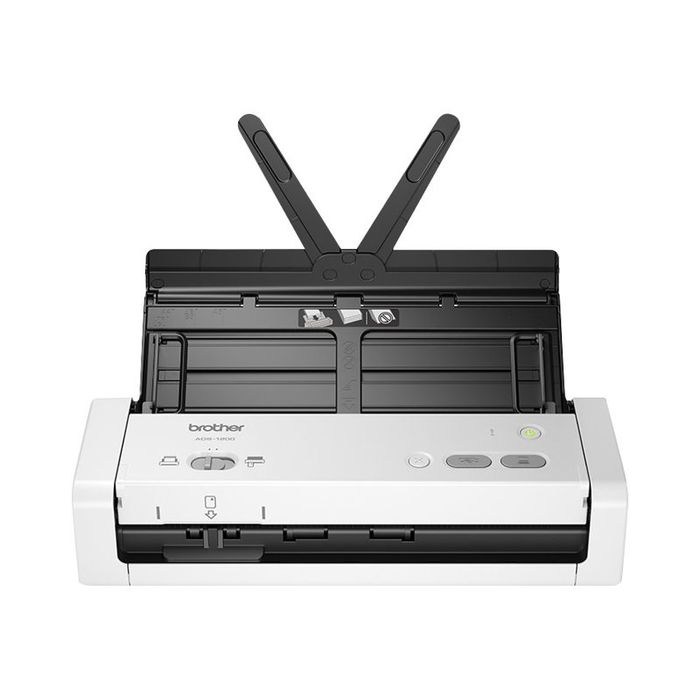 4977766792141-Brother ADS-1200 - scanner de documents A4 - portable - USB 3.0, USB 2.0 - 1200 ppp x 1200 ppp - 2-Avant-1