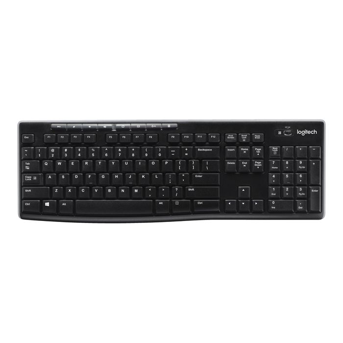 5099206032941-Logitech K270 - clavier sans fil Azerty - noir-Avant-0