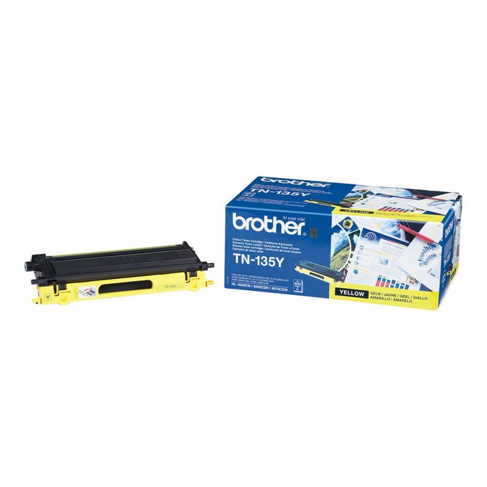 4977766648165-Brother TN135 - jaune - cartouche laser d'origine-Multi-angle-1