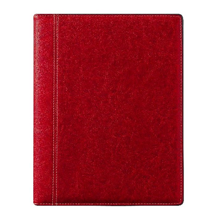 5412303135009-Agenda Palermo Concorde - 1 semaine sur 2 pages - 21 x 27 cm - rouge - Brepols--0