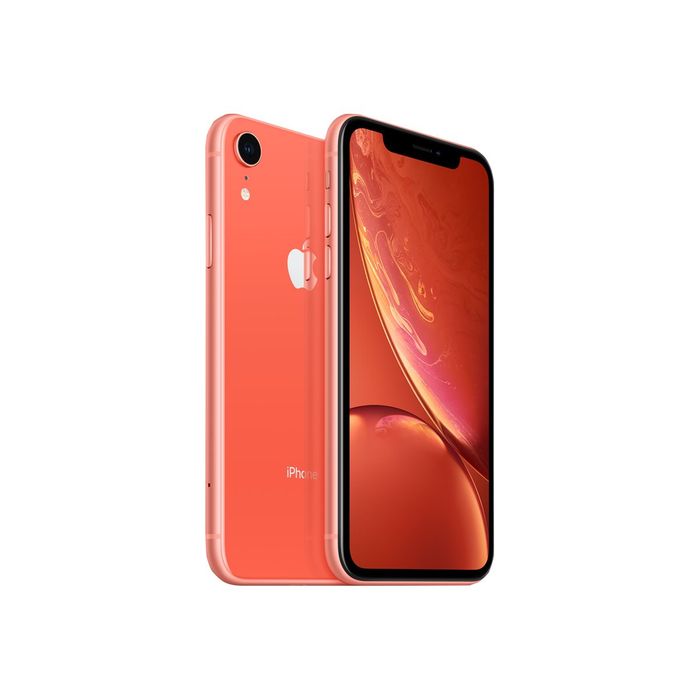 3701083037934-Apple iPhone XR - Smartphone reconditionné grade C (Etat correct) - 4G - 3/64 Go - Corail-Multi-angle-1