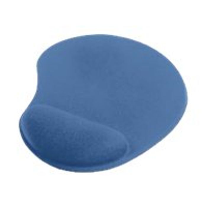 4054007642189-Ednet - Tapis de souris avec repose-poignet - Bleu-Avant-0