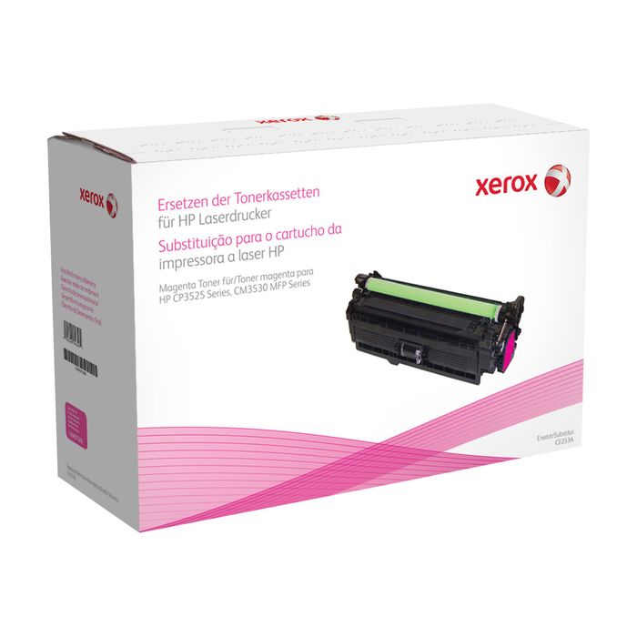 095205848564-Xerox HP Colour LaserJet CM3530 MFP - magenta - cartouche de toner (alternative pour : HP C-Angle gauche-0