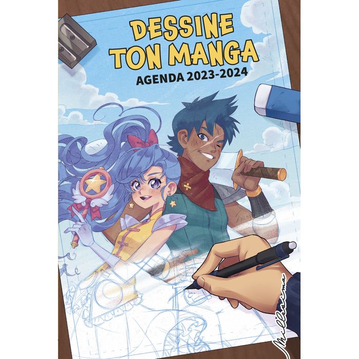 3127030047250-Agenda Dessine ton manga - 1 jour par page--0