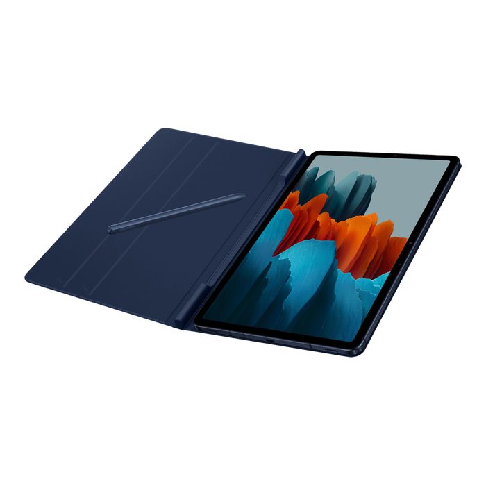 8806092317925-Samsung EF-BT630 - porte folio pour Galaxy Tab S7, Tab S8 - marine-Angle droit-2