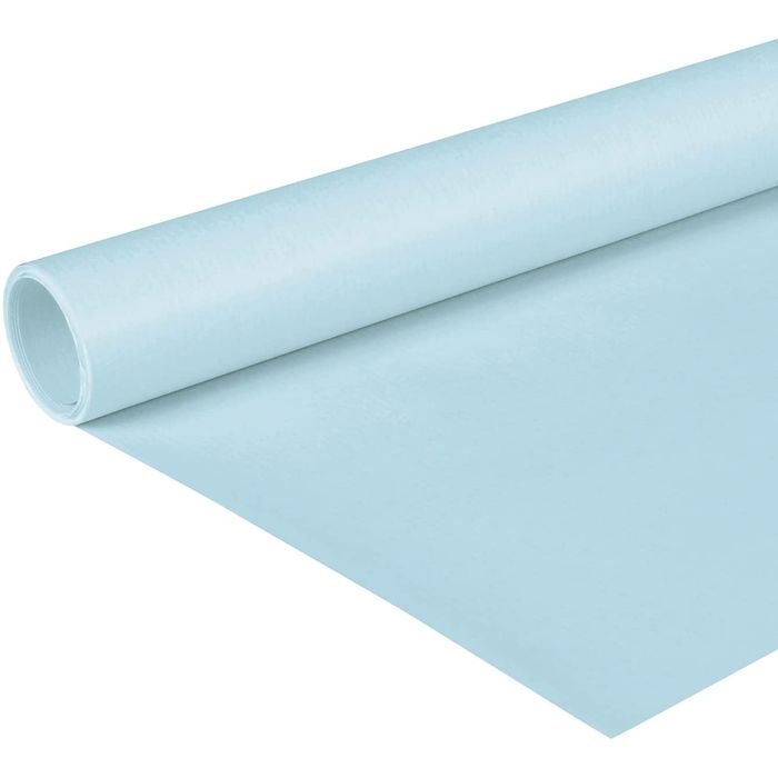 3065503049274-Clairefontaine - Papier cadeau kraft - 70 cm x 3 m - 65 g/m² - bleu ciel--0