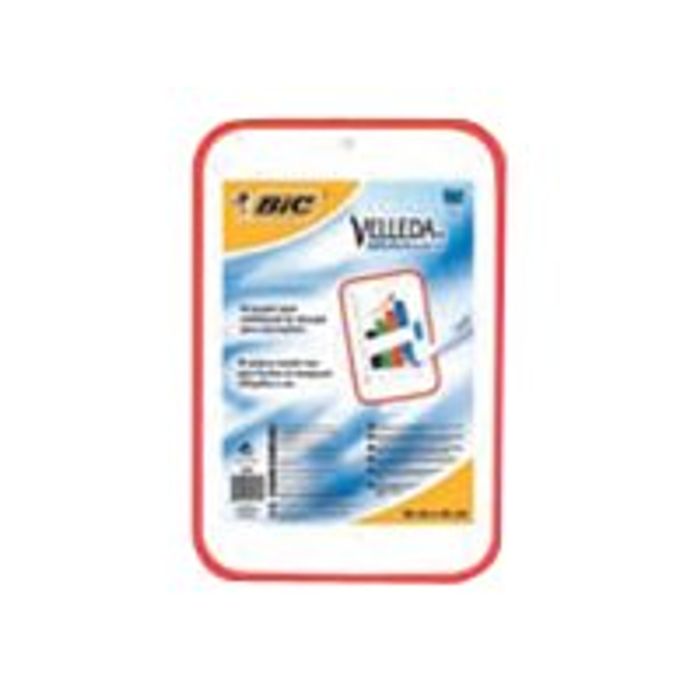 3086120230135-BIC Velleda - Ardoise blanche - 30 x 44 cm - double face-Avant-0