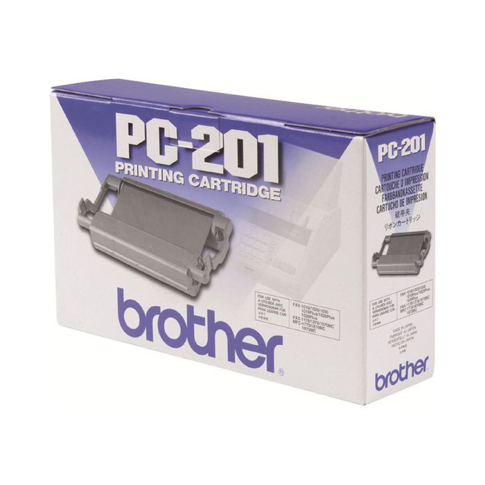 4977660540589-Brother PC201 - noir - ruban d'impression original-Angle droit-4