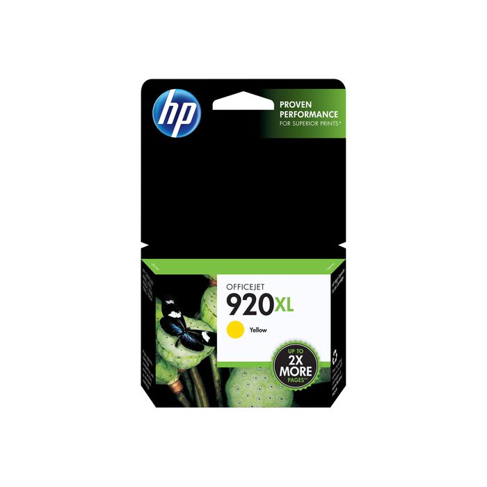 884420396079-HP 920XL - jaune - cartouche d'encre originale (CD974AE)-Avant-0