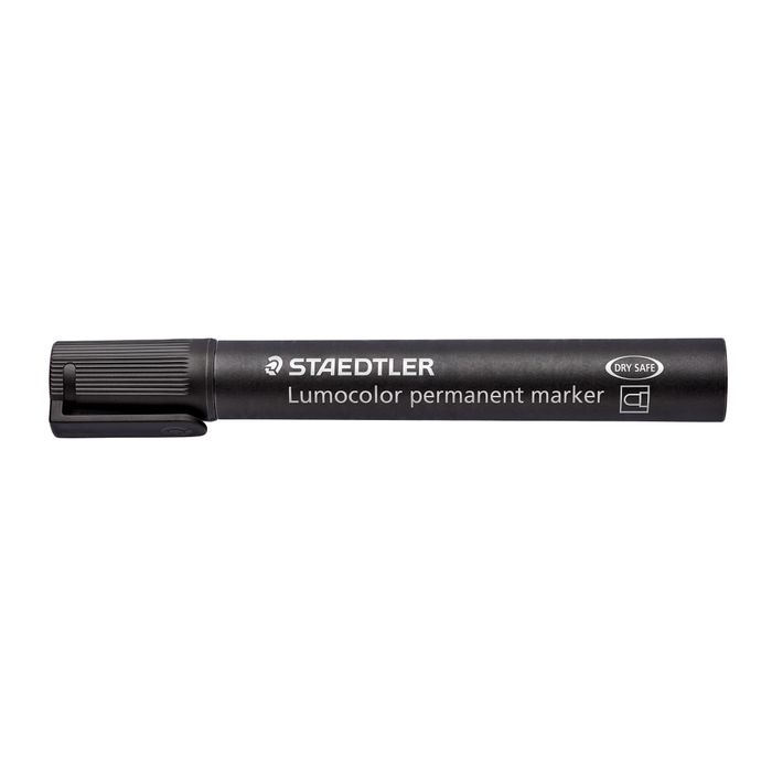 4007817304648-STAEDTLER LUMOCOLOR 352 - Marqueur permanent - pointe ogive - noir--0