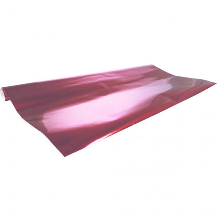 3065503541068-Clairefontaine - Papier cadeau métallisé - 70 cm x 2 m - 80 g/m² - rouge--0