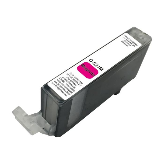 3584770882365-Cartouche compatible Canon CLI-521 - magenta - Uprint-Angle droit-0