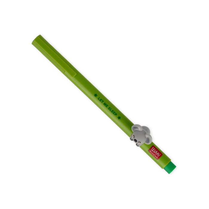 8053610785944-Legami Lovely Friends - Stylo à encre gel - koala - vert-Angle gauche-0