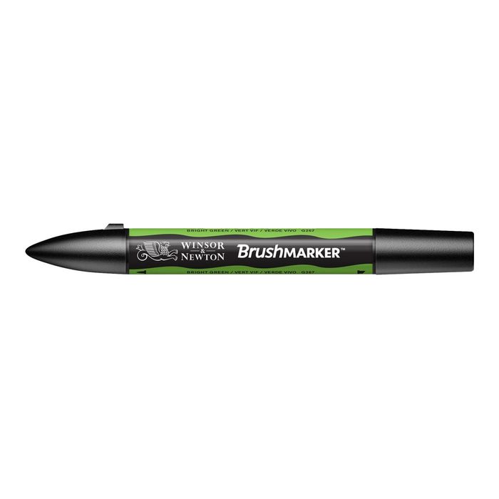 0884955043158-BrushMarker - Stylo pinceau et marqueur - vert clair-Angle gauche-1