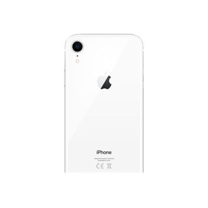 3701083037125-Apple iPhone XR - Smartphone reconditionné grade B (Bon état) - 4G - 128 Go - blanc-Arrière-5