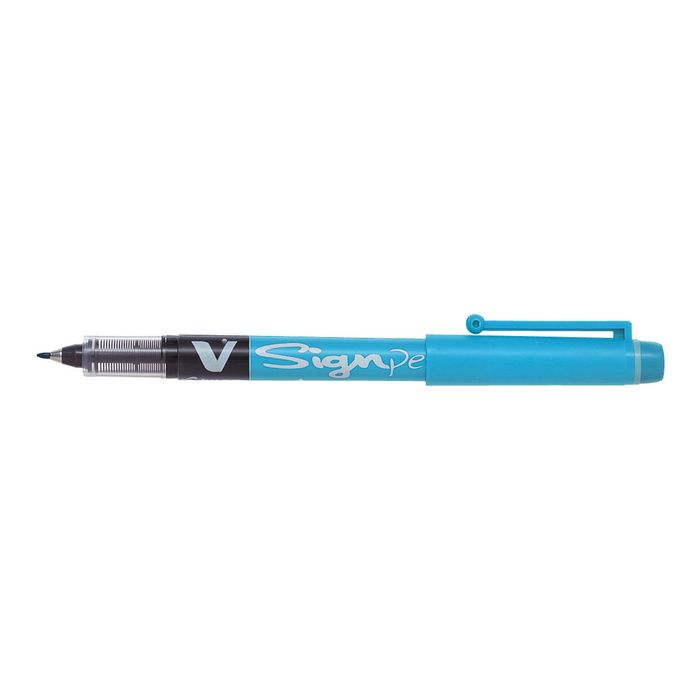 4902505198243-Pilot V Sign Pen - Feutre fin - turquoise-Angle gauche-0