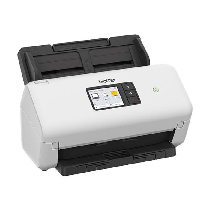 4977766814577-Brother ADS-4500W - scanner de documents A4 - USB 3.0 - 1200 ppp x 1200ppp - 35ppm-Angle gauche-2