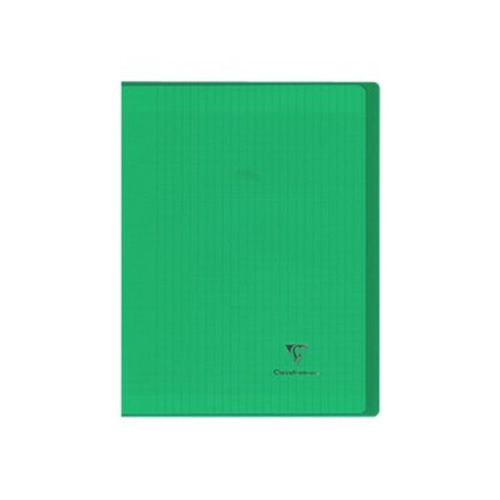 3037929714036-Clairefontaine Koverbook - Cahier polypro A4 (21x29,7 cm) - 96 pages - grands carreaux (Seyes) - v-Avant-0