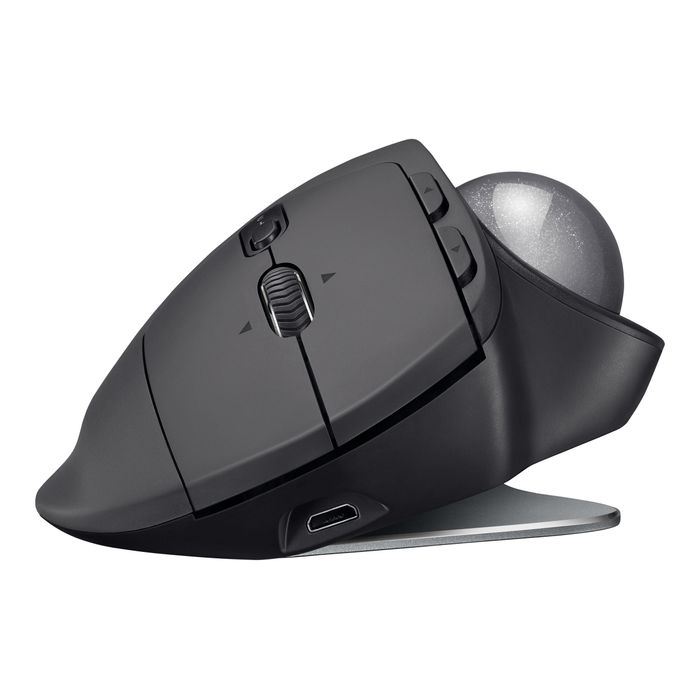 5099206073081-Logitech MX Ergo - souris sans fil ergonomique avec trackball pour droitier - noir-Arrière-5