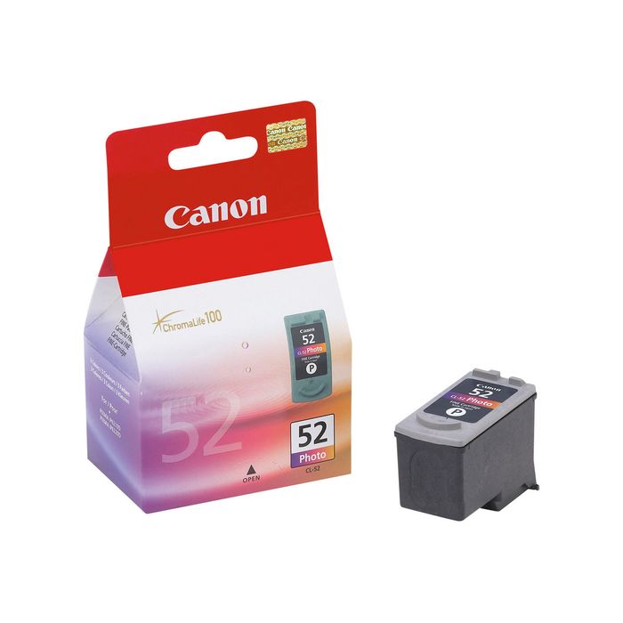 4960999273495-Canon CL-52 - noir, cyan clair, magenta clair - cartouche d'encre originale-Image du produit-0