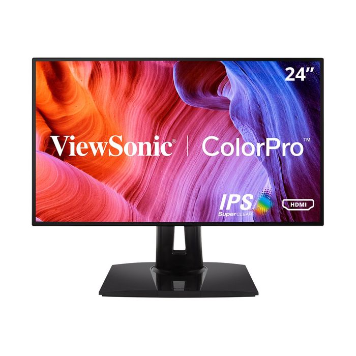 0766907992519-ViewSonic ColorPro VP2458 - écran LED 24" - Full HD (1080p)-Avant-0