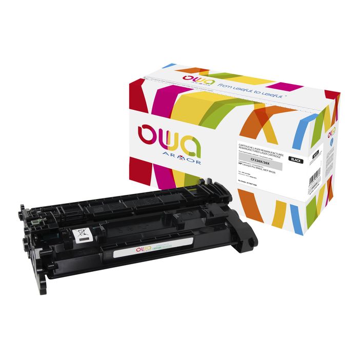 3112539629878-Cartouche laser compatible HP 26X - noir - Owa K15871OW-Avant-0