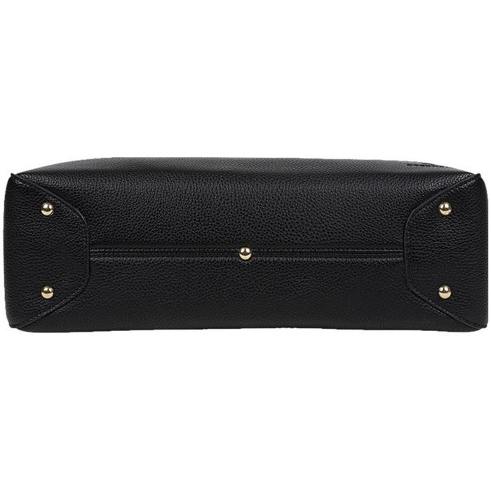 3108723263751-Oberthur Lady Bradford - Cartable rigide 2 compartiments - noir - 29 x 11,5 x 36 cm--5