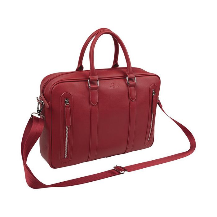 3108723210724-Oberthur Jakarta - Sacoche pour ordinateur portable 15,6" - rouge--0