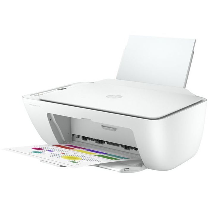 0194441902518-HP Deskjet 2710E All-in-One - imprimante multifonction jet d'encre couleur A4 - Wifi, Bluetooth, USB--1