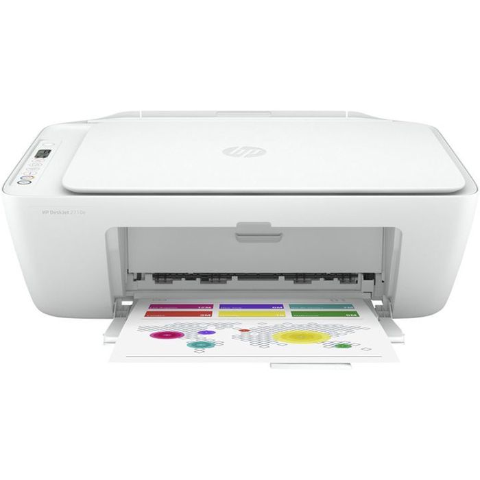 0194441902518-HP Deskjet 2710E All-in-One - imprimante multifonction jet d'encre couleur A4 - Wifi, Bluetooth, USB--0