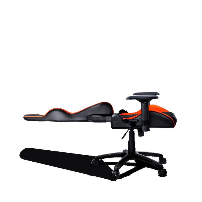 4715302448721-Fauteuil gamer ARMOR - accoudoirs réglables - Noir et orange--7