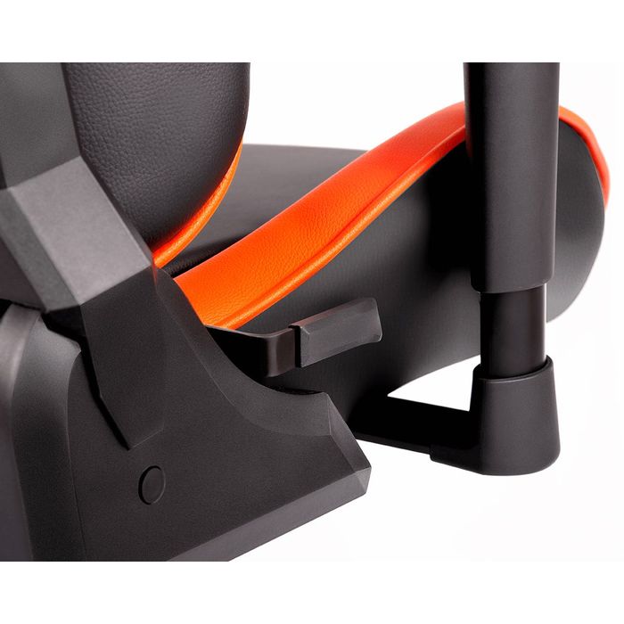 4715302448721-Fauteuil gamer ARMOR - accoudoirs réglables - Noir et orange--10