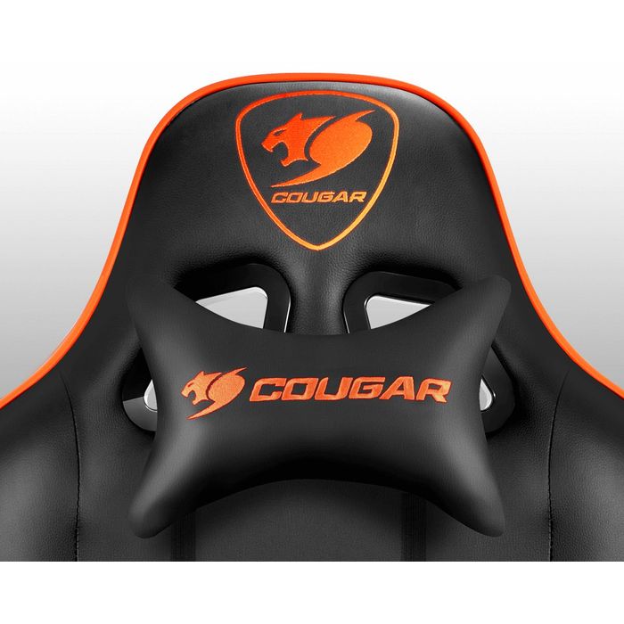 4715302448721-Fauteuil gamer ARMOR - accoudoirs réglables - Noir et orange--9