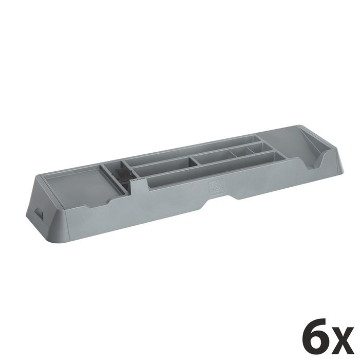 9002493099173-Exacompta Toolbar - 6 Organiseurs de bureau gris brillant--0