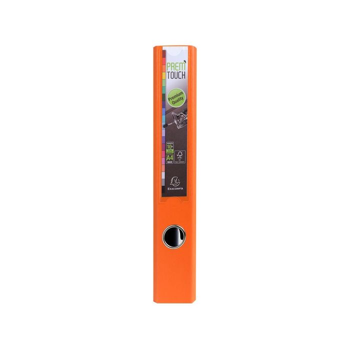 3130632531447-Exacompta Prem'Touch - 10 Classeurs à levier - Dos 50 mm - A4 Maxi - pour 400 feuilles - orange--2