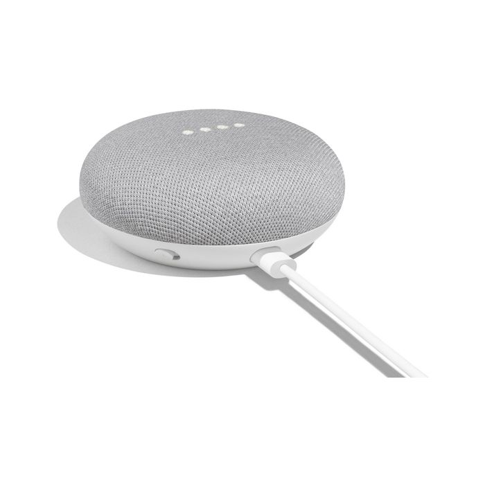 3700892033489- Google Home Mini galet - enceinte intelligente reconditionnée--1