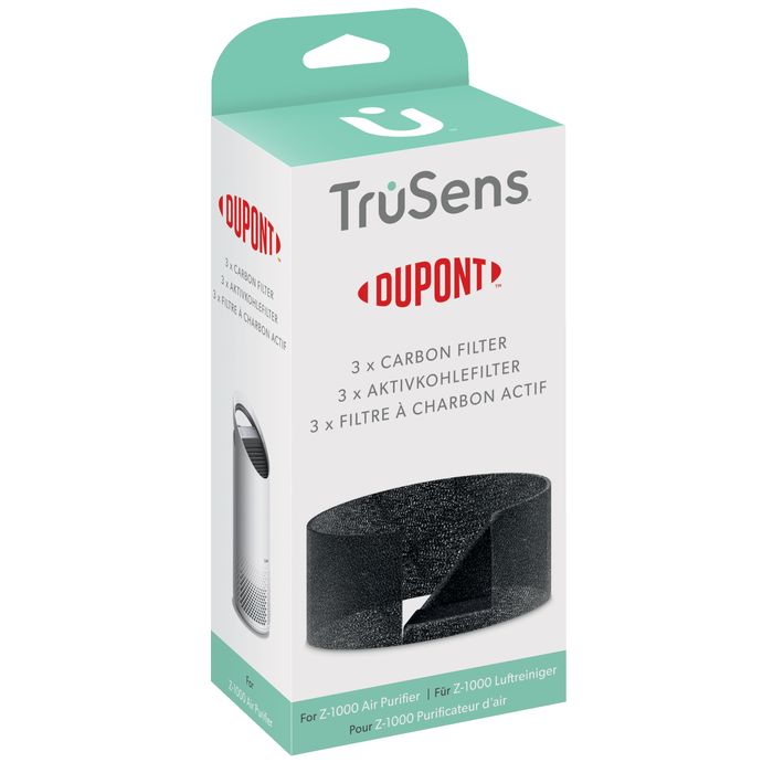 5028252599795-TruSens - 3 Filtres à charbon actif DuPont pour purificateur d'air Z-1000--1