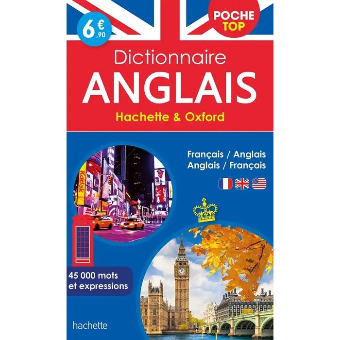 9782014006544-Hachette Oxford Dictionnaire de poche top bilingue Anglais/Français--0