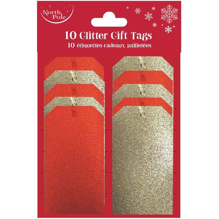 5033601568315-Clairefontaine Eurowrap - 10 Étiquettes cadeau pailletées - rouge/or--0