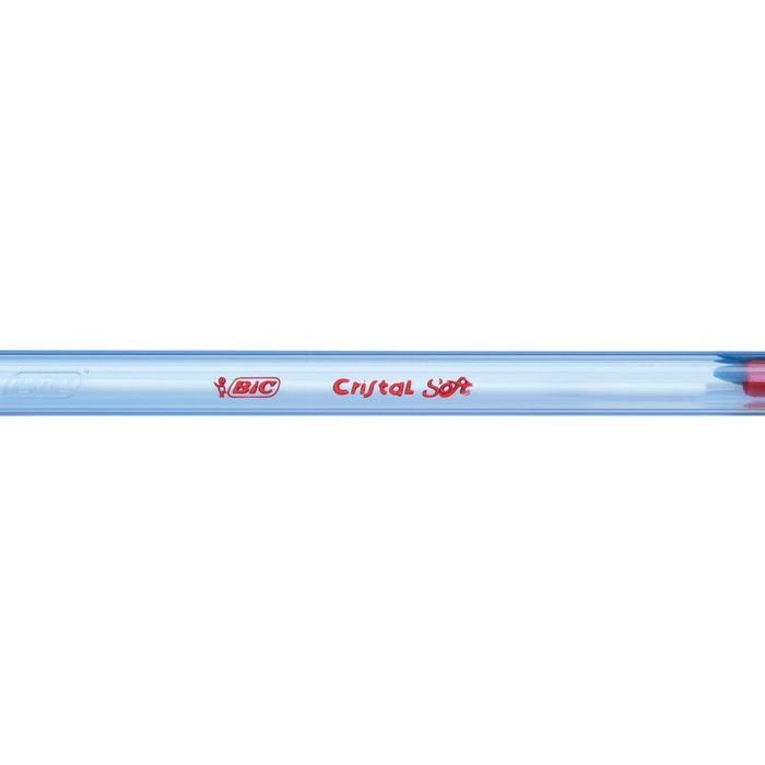 3086123339927-BIC Cristal SOFT - Stylo à bille - rouge - 1 mm--3